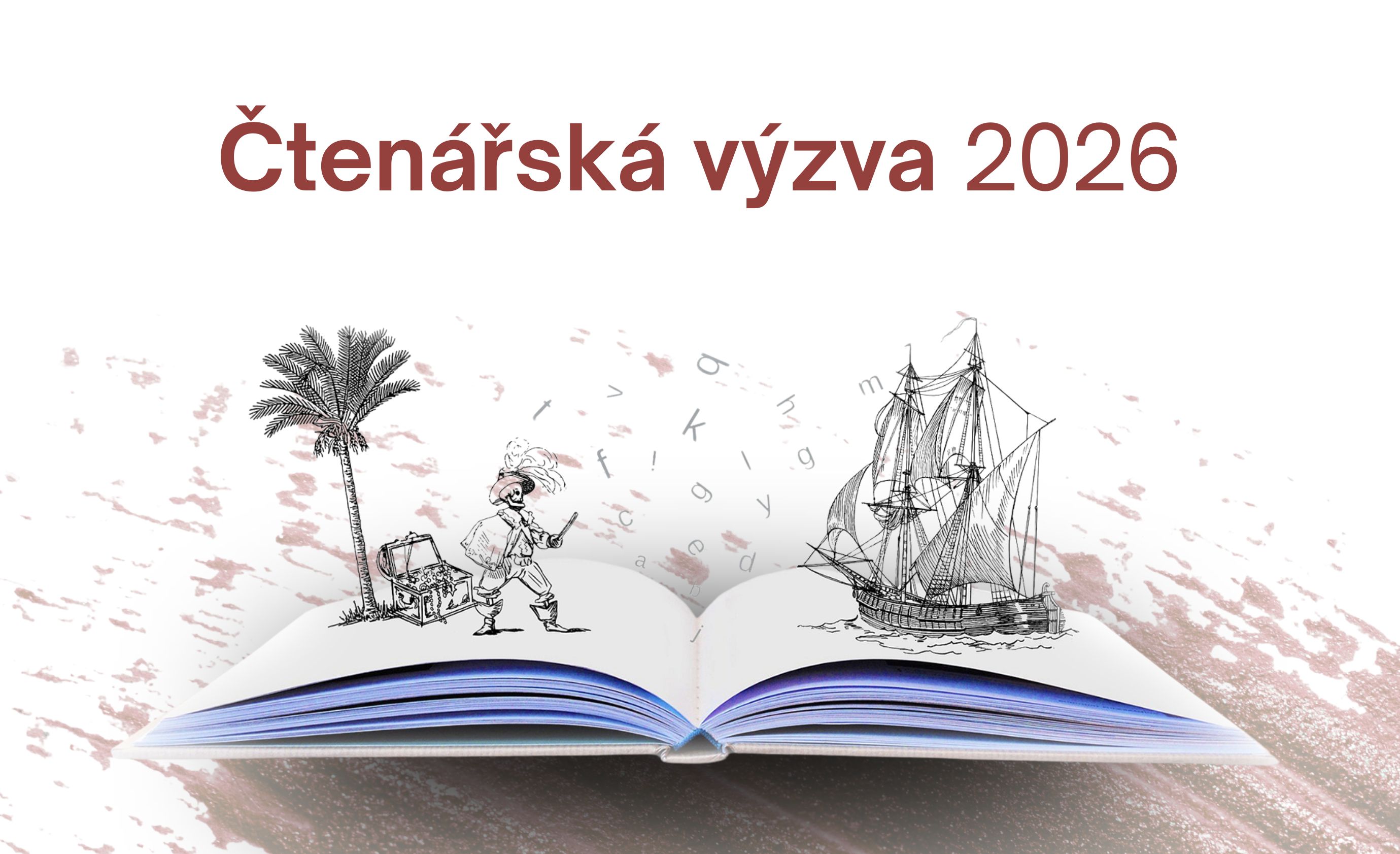 Čtenářská výzva 2026 – přijměte výzvu ke čtení! 
